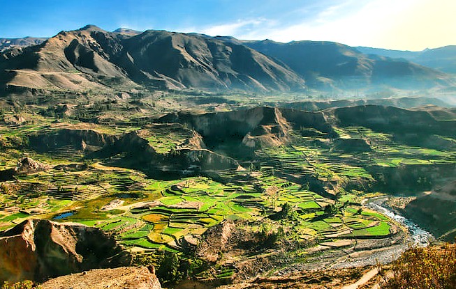 JOUR 9:  AREQUIPA / CANYON DE COLCA (Yanque) 